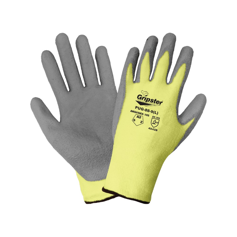 Global Glove PUG-88-VP-S Samurai Glove Vend-Pack Polyurethane-Coated Cut, Abrasion, and Puncture Resistant Gloves