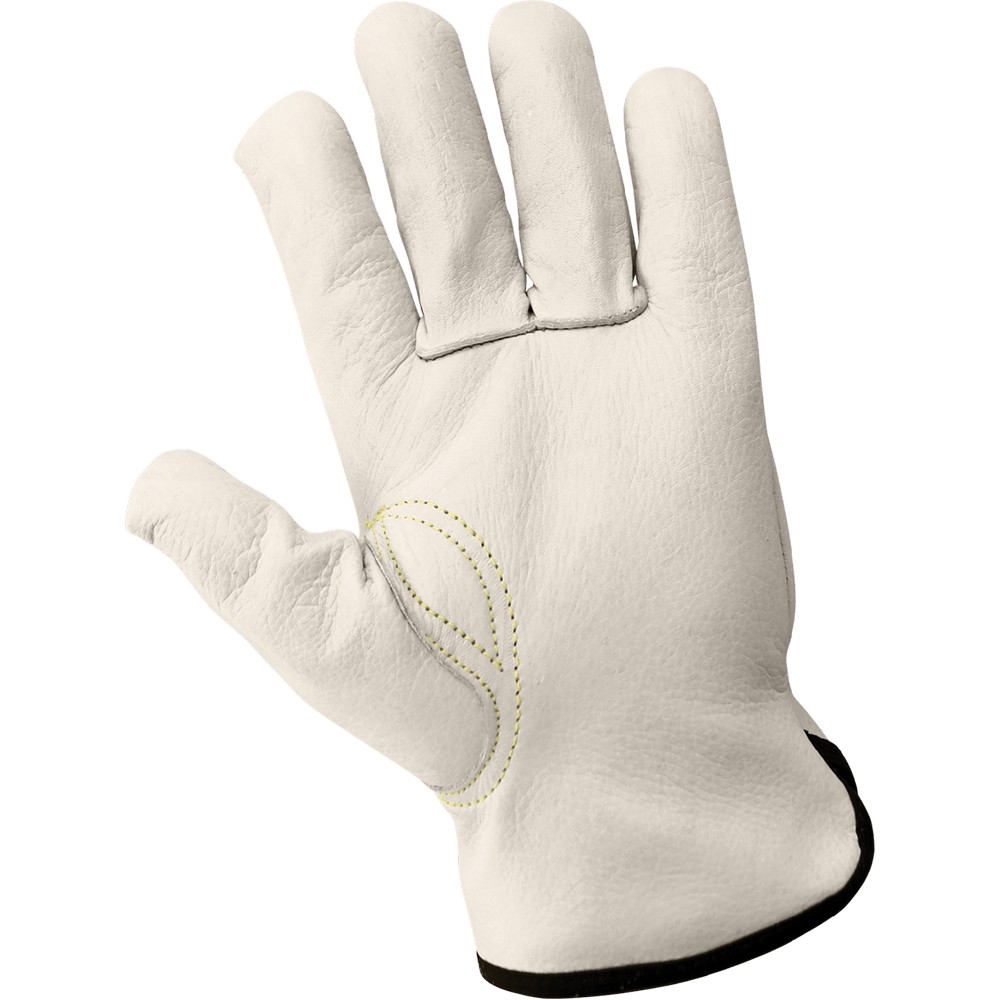 Global Glove 3200-ST Premium-Grade Grain Cowhide Drivers Style Retail Tagged Gloves