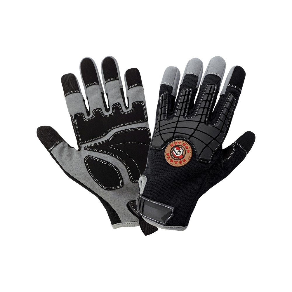 Global Glove HR8200-S Hot Rod Gloves Low Temperature Insulated Goatskin Mechanics Style Gloves