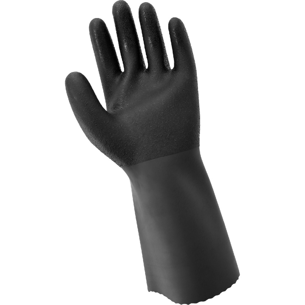 Global Glove 9913R-M FrogWear Premium Rough Finish 13-Inch Neoprene Chemical Handling Gloves