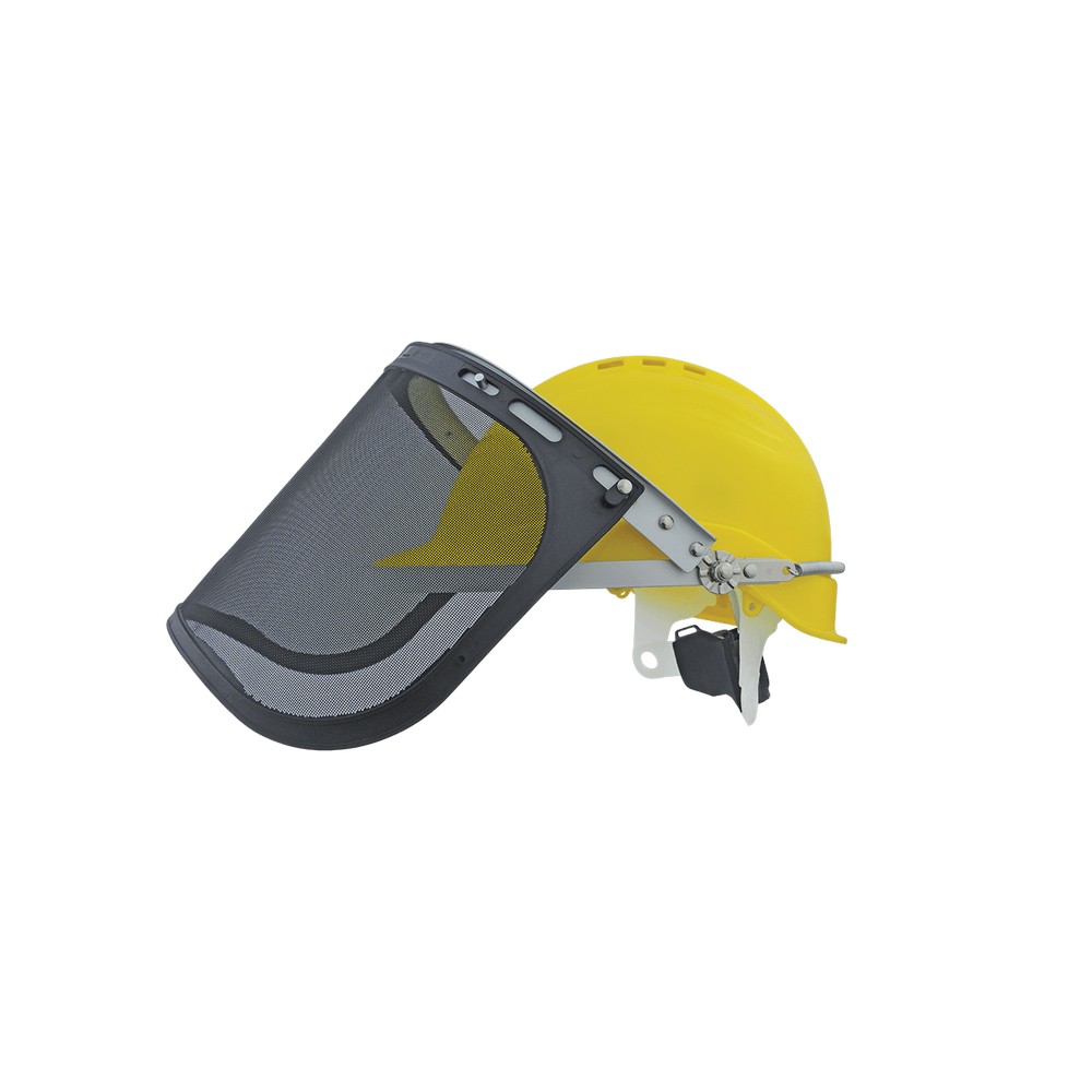 Global Glove HH-V3 Bullhead Safety Head Protection Wire Mesh Face Shield