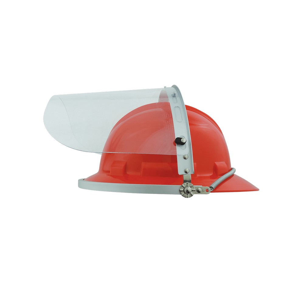 Global Glove HH-V6 Bullhead Safety Head Protection Clear PETG Face Shield