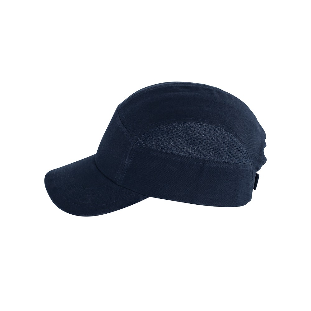 Global Glove HH-H1-B Bullhead Safety Head Protection Navy Blue Baseball Style Bump Cap