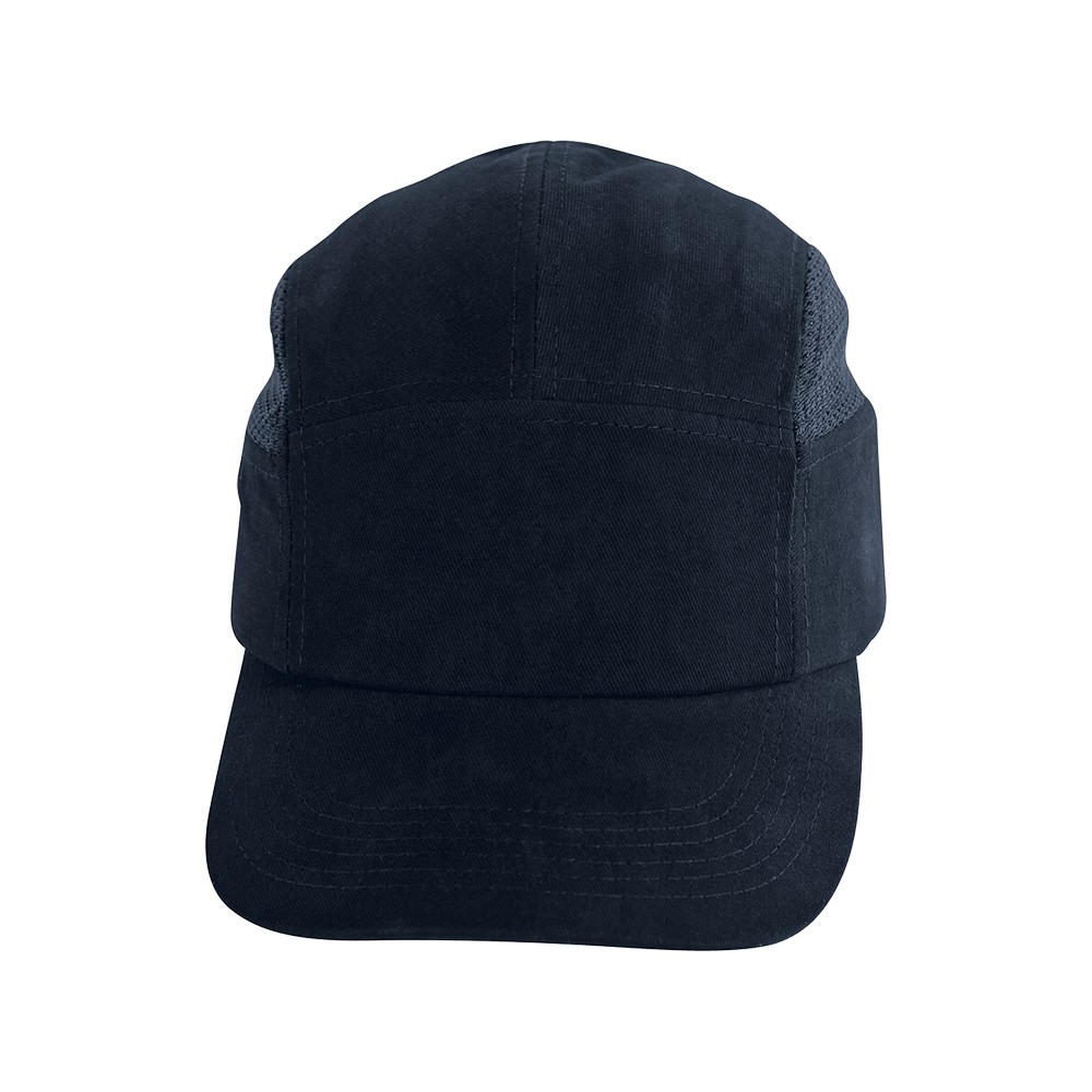 Global Glove HH-H1-B Bullhead Safety Head Protection Navy Blue Baseball Style Bump Cap