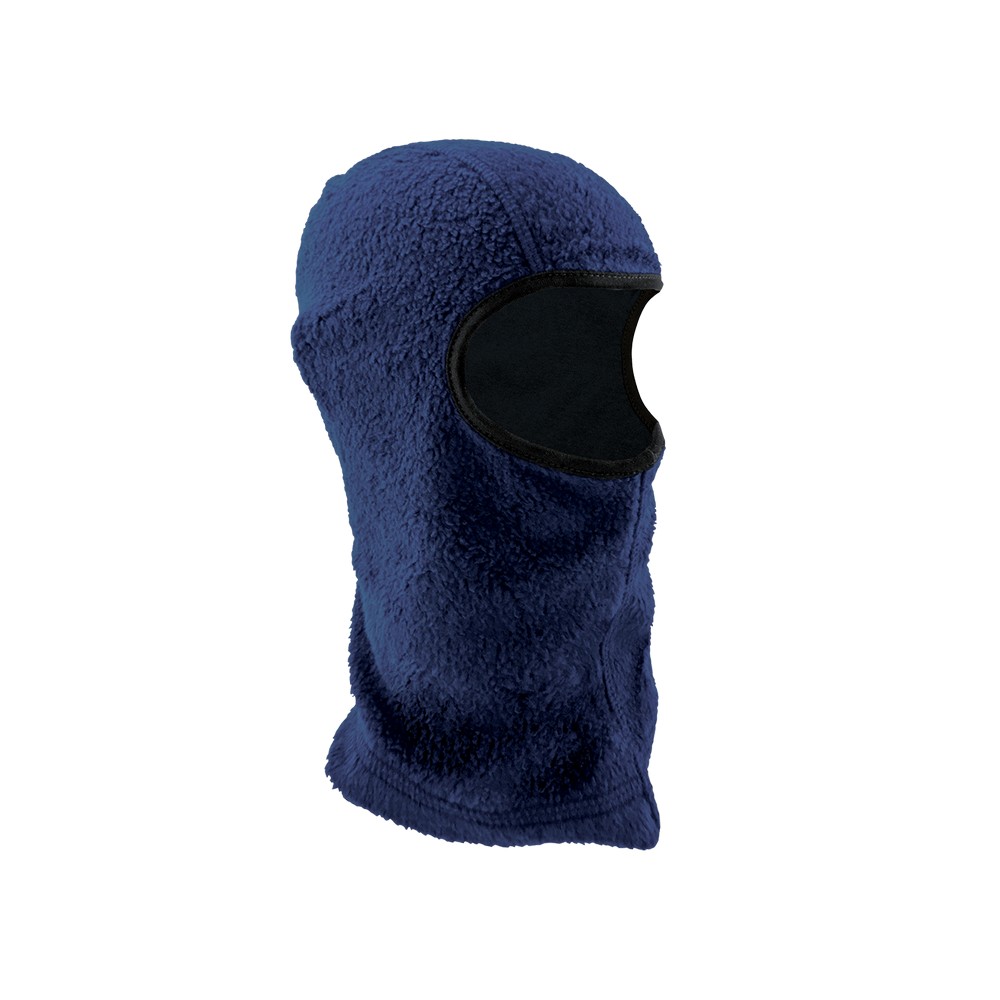 Global Glove WL280FR Bullhead Safety Winter Liners Navy Blue Shoulder-Length Flame-Resistant Thermal Balaclava