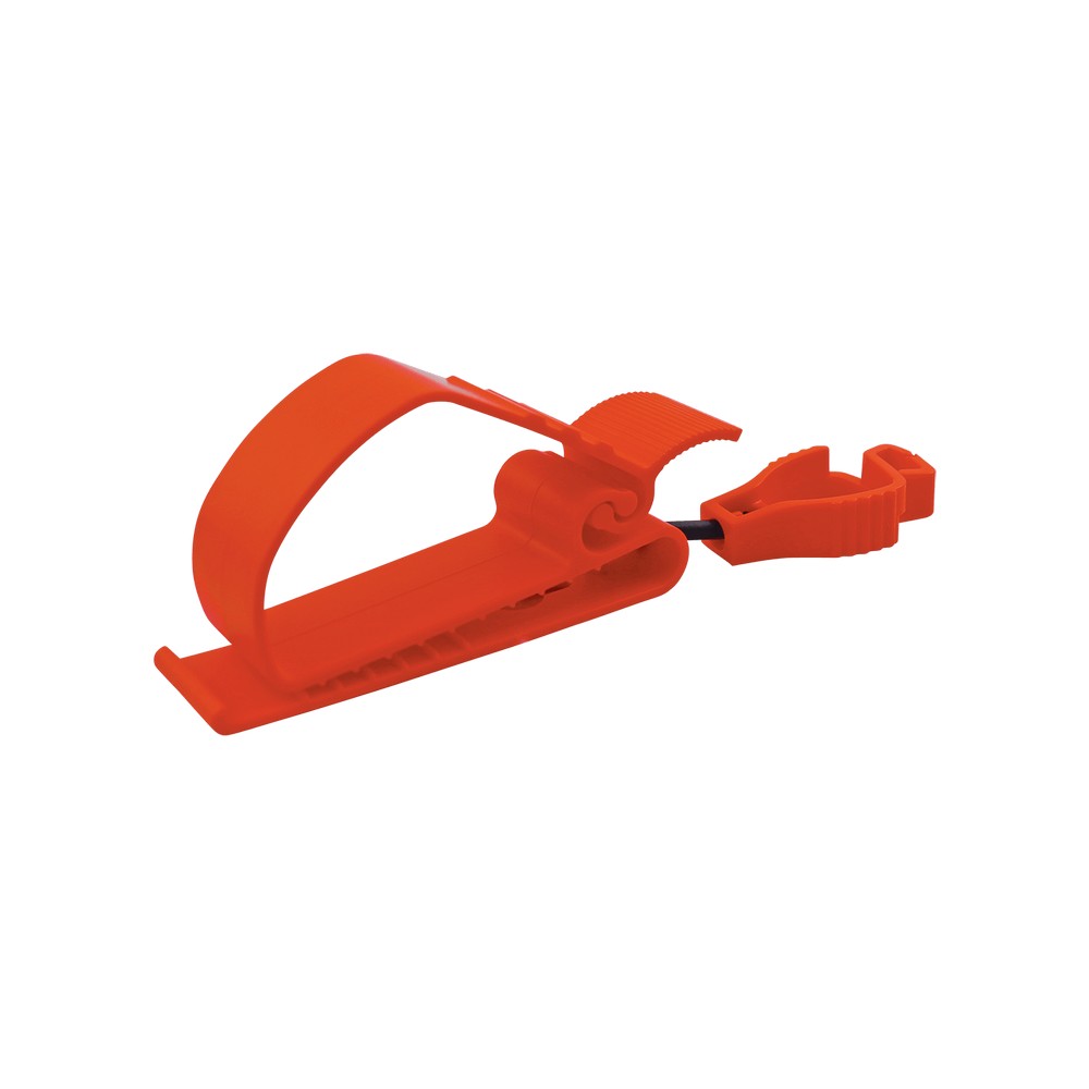 Global Glove ZB3 Gripster High-Visibilty Orange Multi-Use Utility Clip