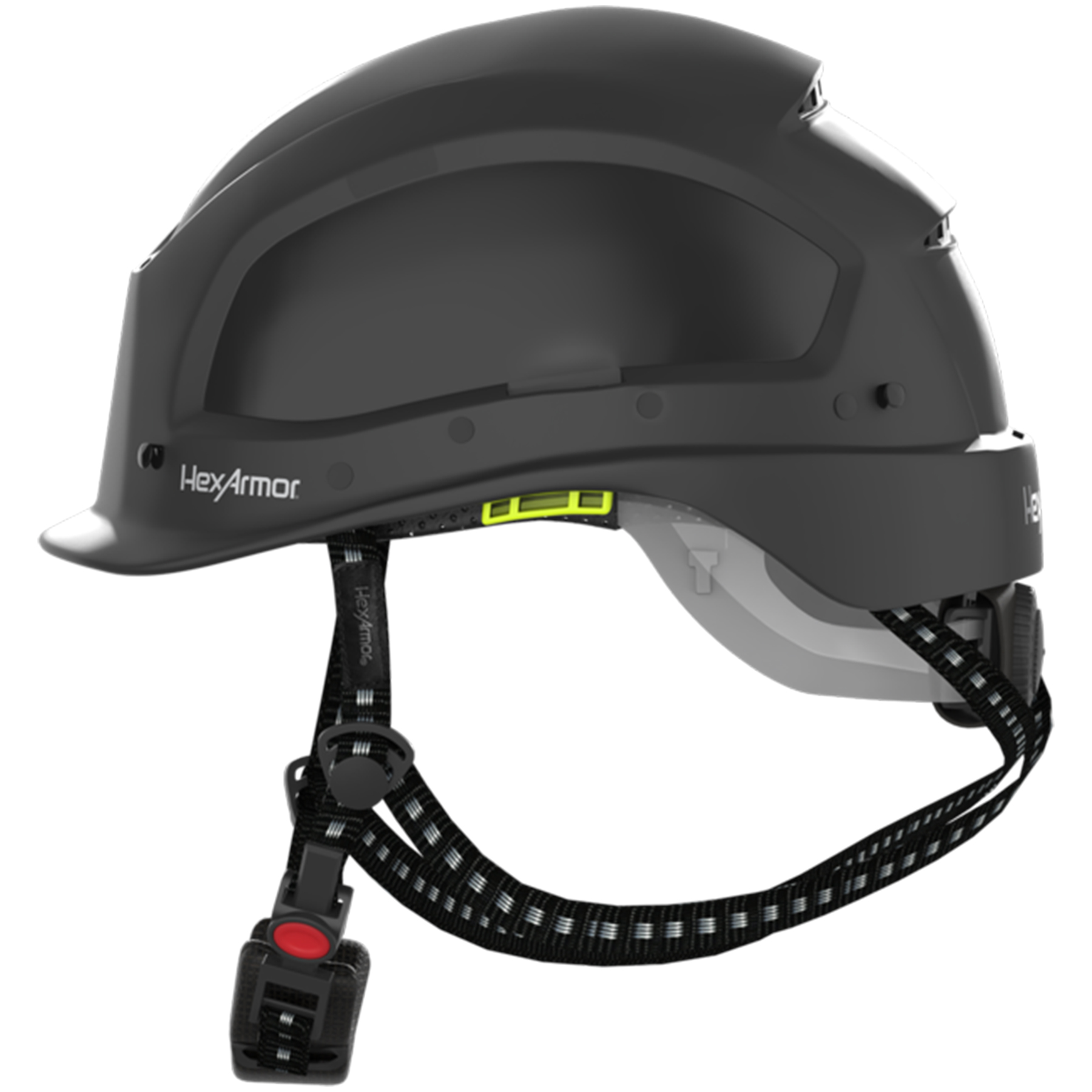 HexArmor 16-17007 Ceros XA250 Safety Helmet, Black