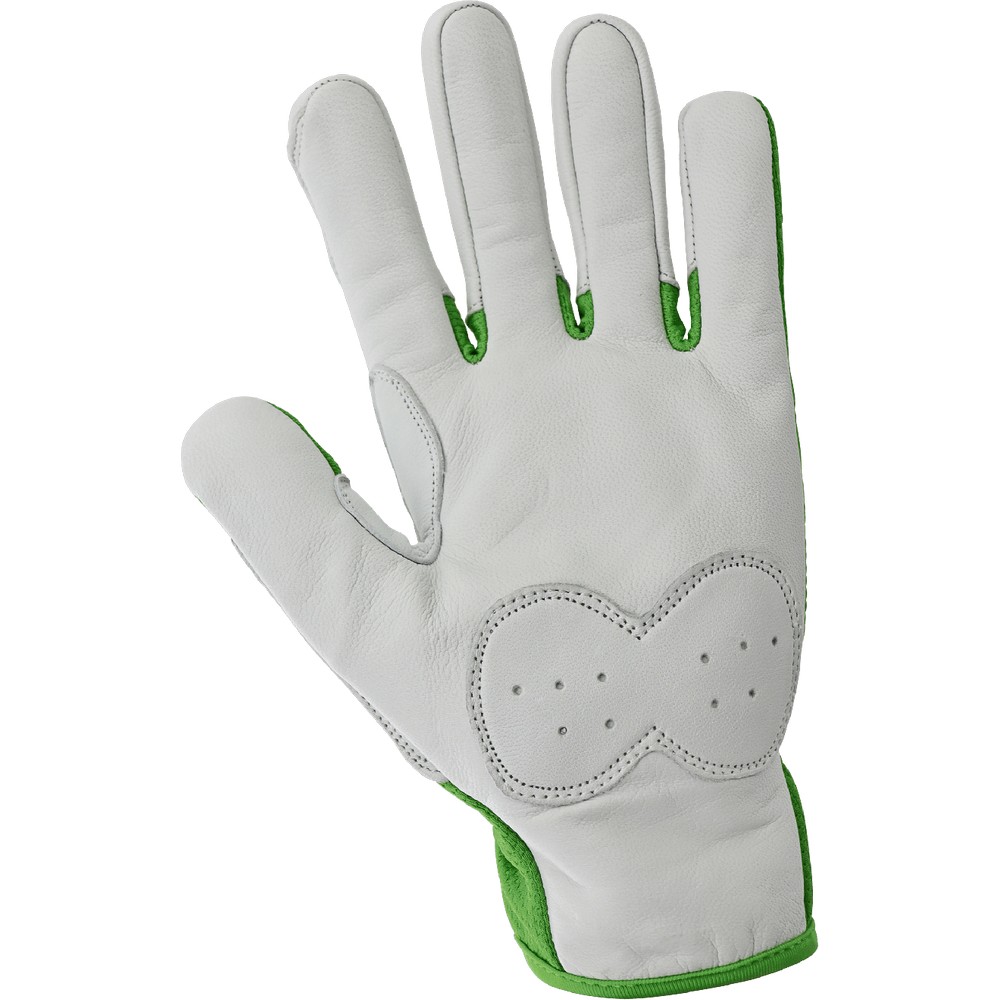 Global Glove CIA4005- Cut and Impact Resistant Mechanics Style Gloves with a Premium Leather Palm