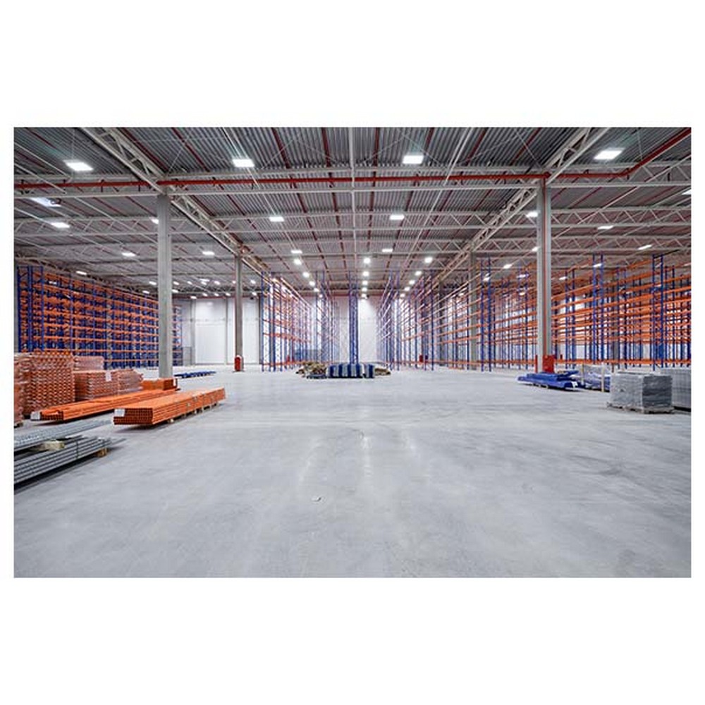 NICOR HML1130U50AS HML1 130W Linear LED High Bay With Sensor Socket 5000K 18228Lm 120-277V 86 CRI 0-10V Dimming