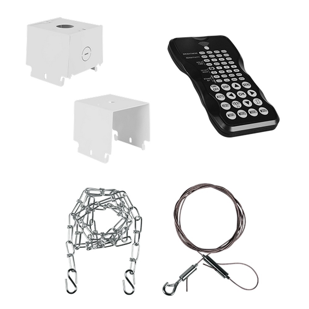 NICOR HML1150U40AS HML1 150W Linear LED High Bay With Sensor Socket 4000K 20675Lm 120-277V 86 CRI 0-10V Dimming White