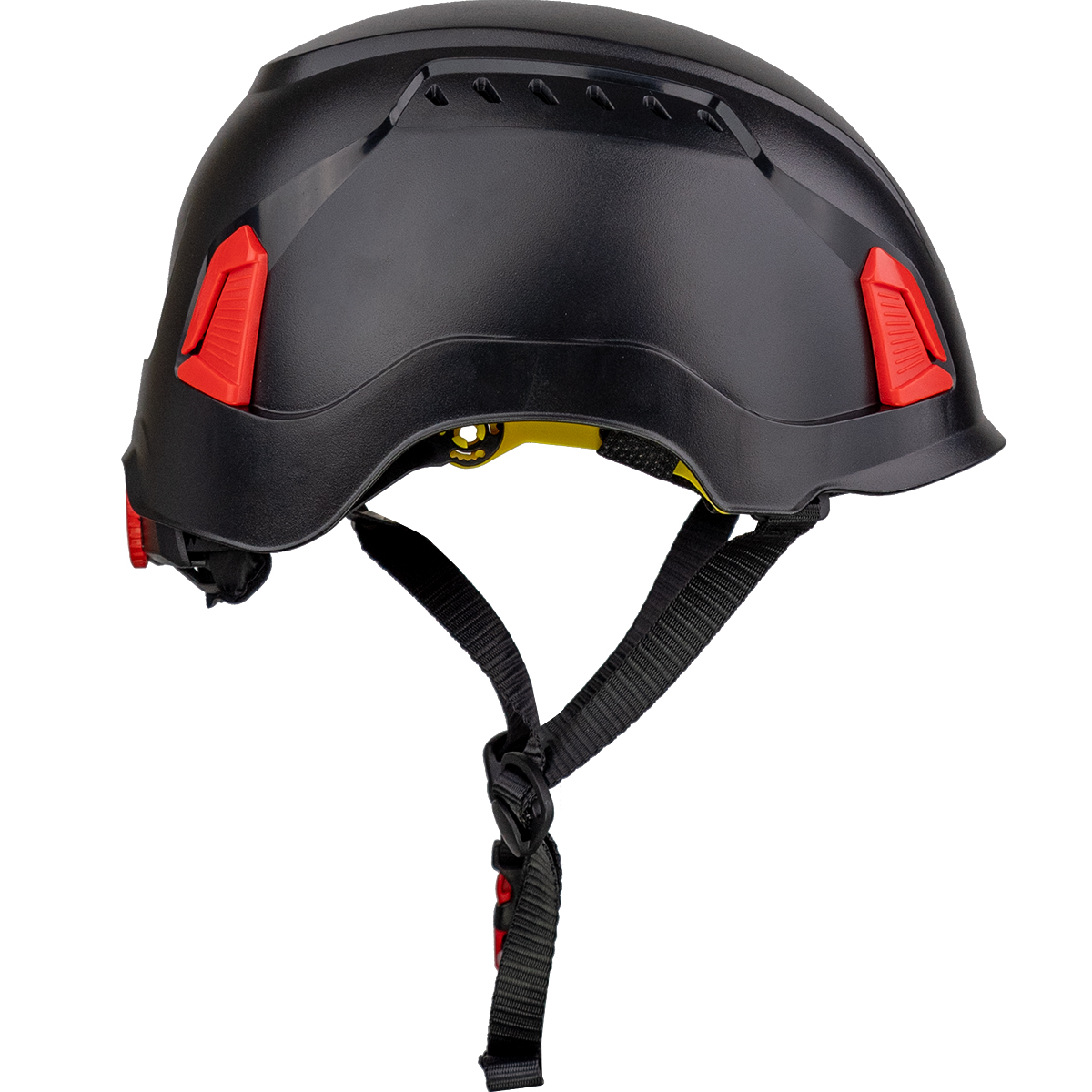 PIP 280-HP1491RVM-11 Traverse Vented, Industrial Climbing Helmet Black