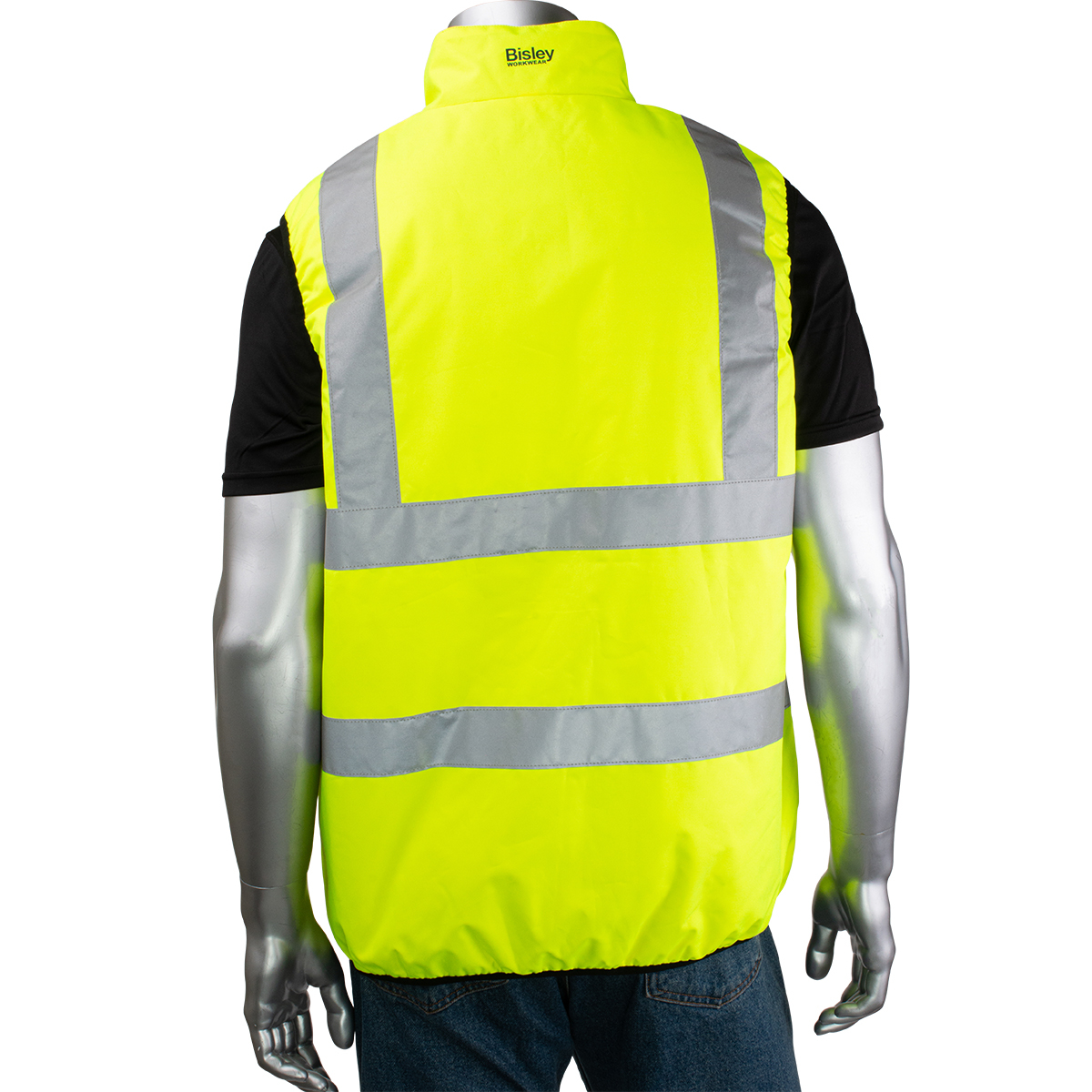 PIP 332M0330H Bisley ANSI ANSI Type R Class 2 Reversible Puffer Vest