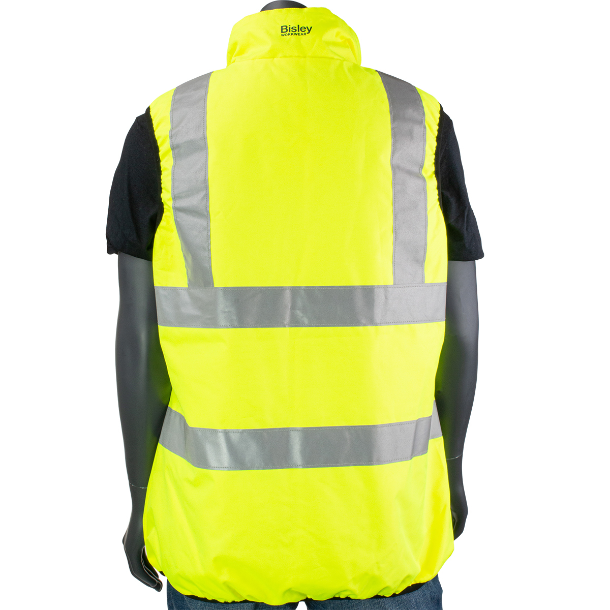 PIP 332W0330H Bisley ANSI Type R Class 2 Women's Contoured Reversible Puffer Vest