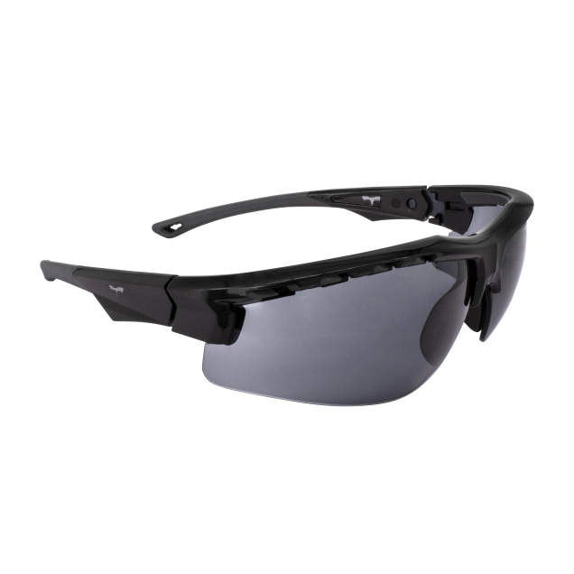 Radians TXE1-20ID Thraxus Elite Safety Eyewear, Smoke, Gray Frame Safety Glasses