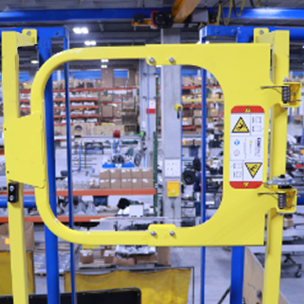 Savety Yellow SYP-PS-4050 Adjustable Self Closing Swing Gate 40"-50"