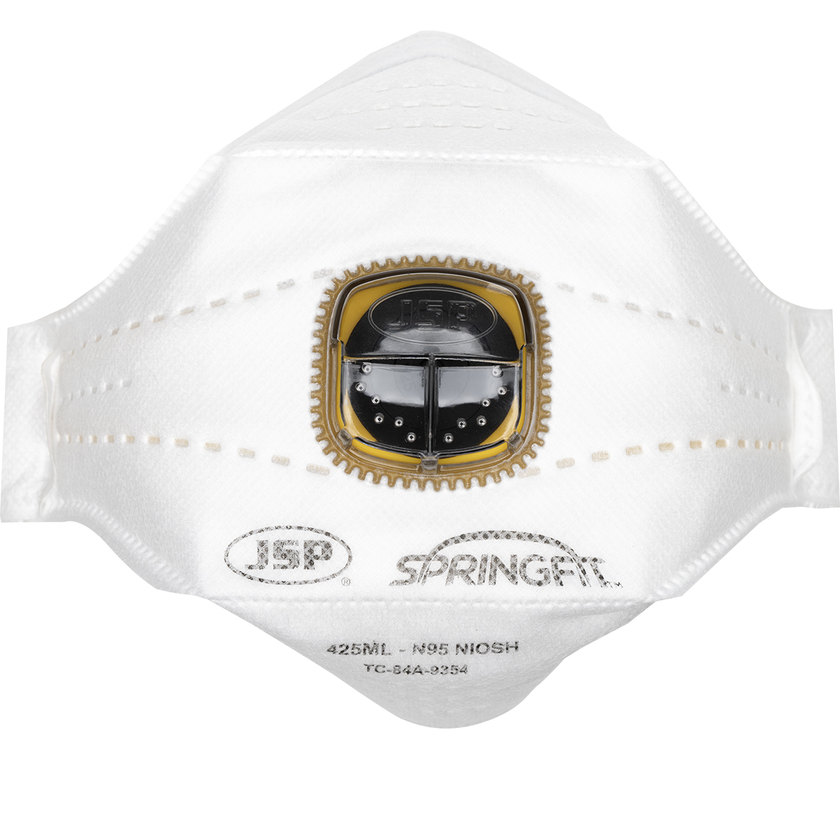 PIP 272-RPD425N95 Springfit Premium N95 Flat Fold Disposable Respirator with Valve - 10 Pack