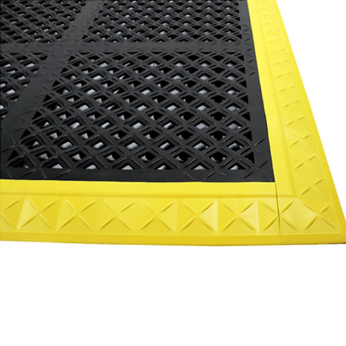 Ergo Advantage AM2BZ3 Safe-Flex Anti-Fatigue Anti-Microbial Drainage 8'X3' Workstation Kit - Zone 3