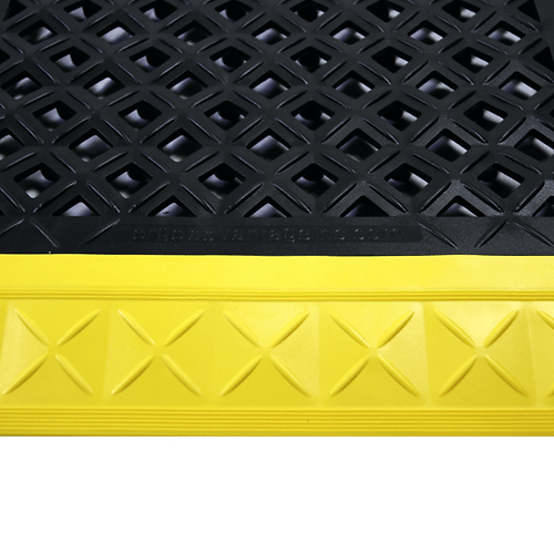 Ergo Advantage AM2BZ3 Safe-Flex Anti-Fatigue Anti-Microbial Drainage 8'X3' Workstation Kit - Zone 3