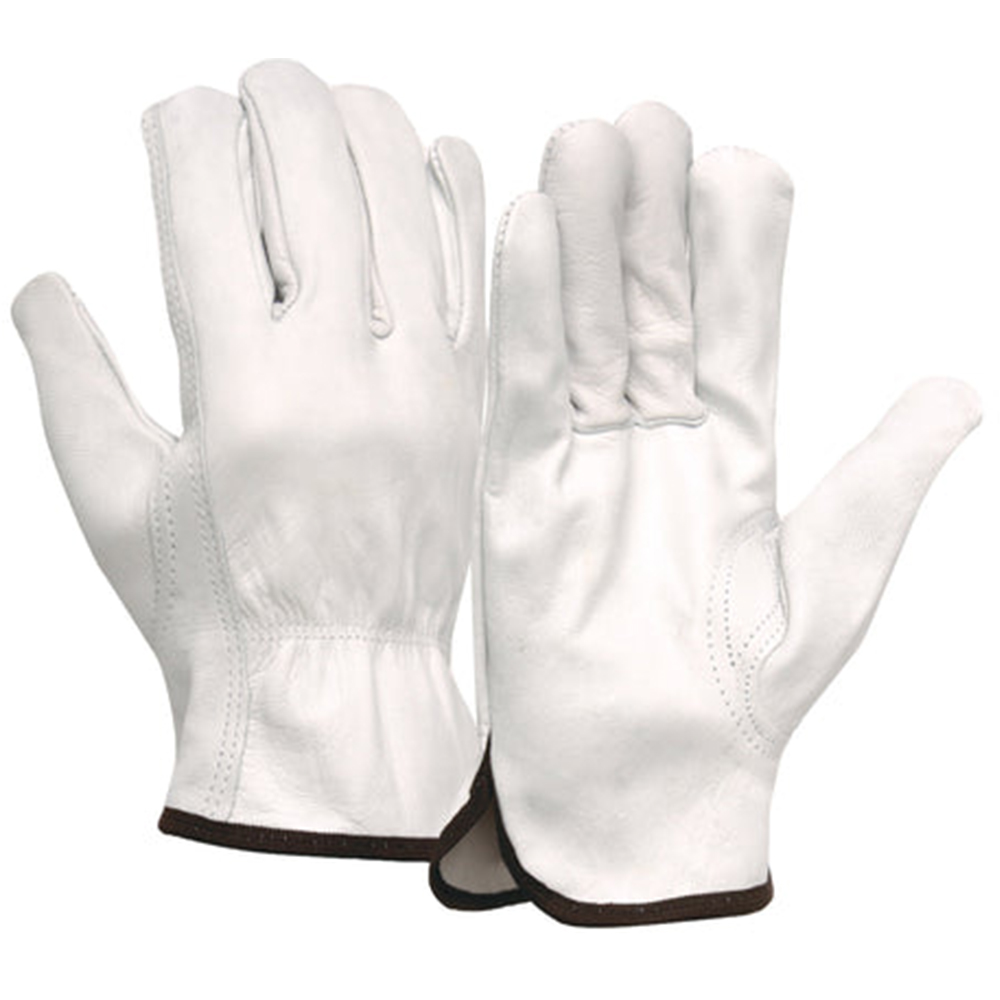 Pyramex Safety GL3011K Goat Unlined Value Grade Leather Gloves