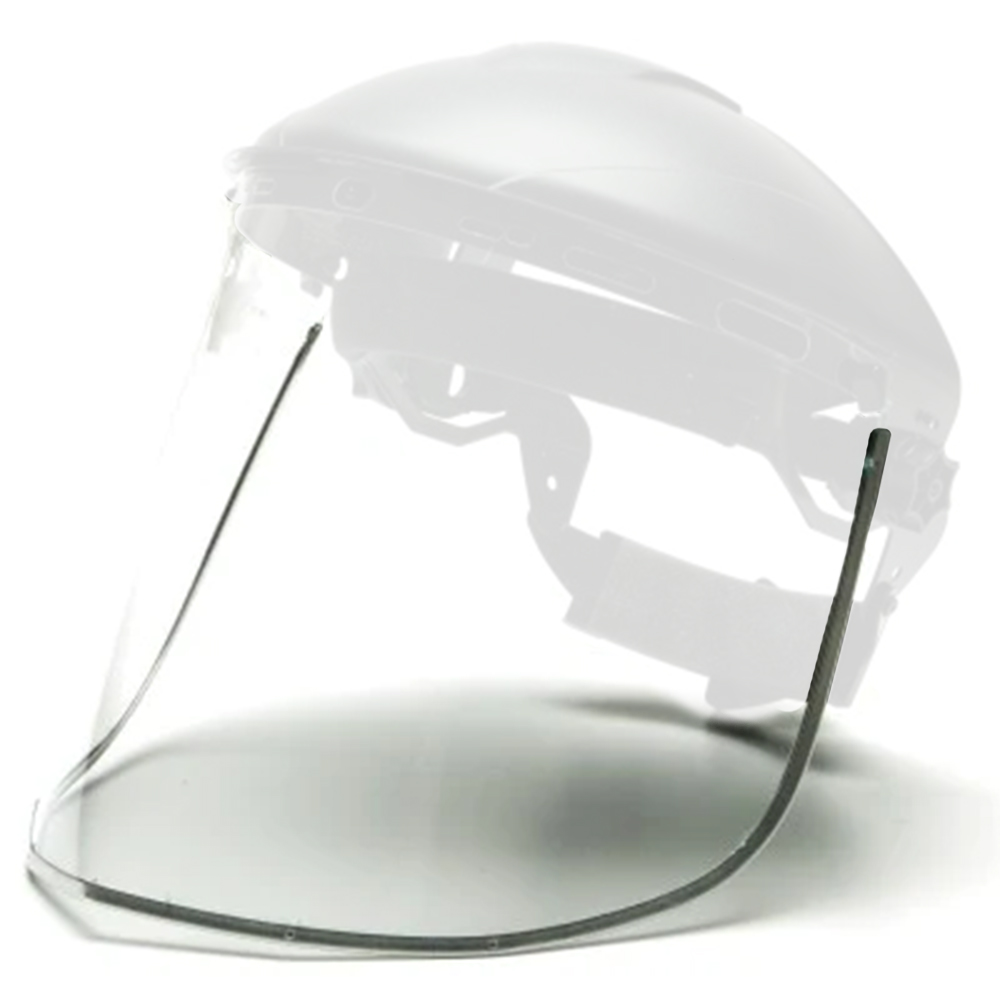 Pyramex Safety PYS1040 Aluminum Bound Polycarbonate Face Shield