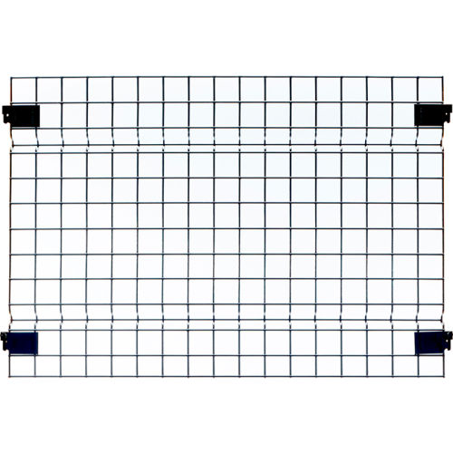 Husky Rack And Wire X04624 Velox, Machine Guard Panel, 3' 10"W x 2'H, Black