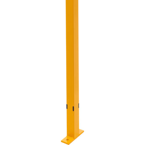 Husky Rack And Wire XG5506 Velox, Machine Guard, 6 line/corner post, Safety Yellow