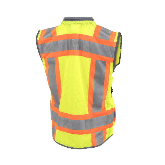 Radians SV55W Women's Heavy Duty Engineer Vest Hi-Vis Green