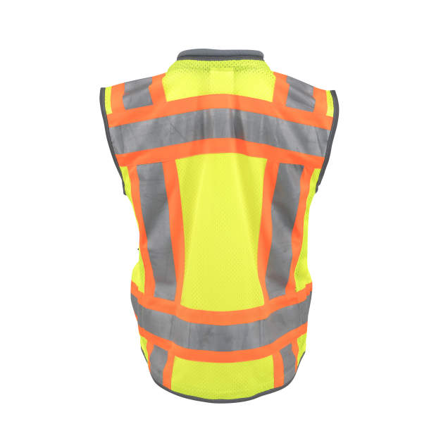 Radians SV55W Women's Heavy Duty Engineer Vest Hi-Vis Green