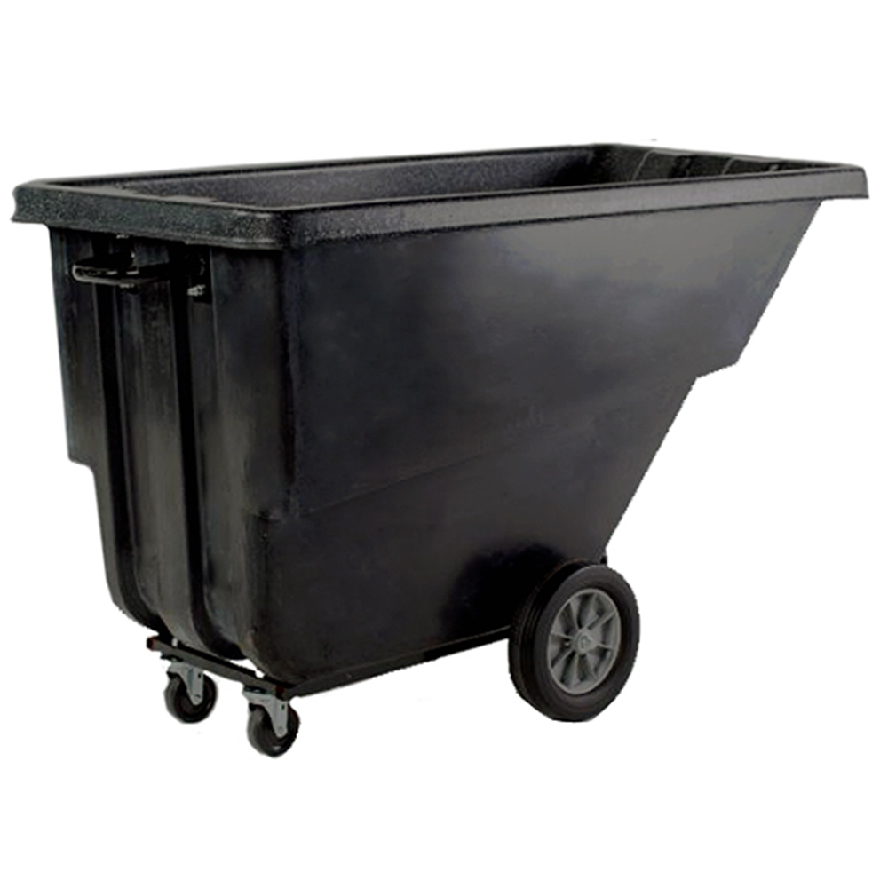 CHQ 1YTT Heavy Duty Tilt Truck, 1 Cubic Yard, 1,200 lbs Capacity, Made in USA