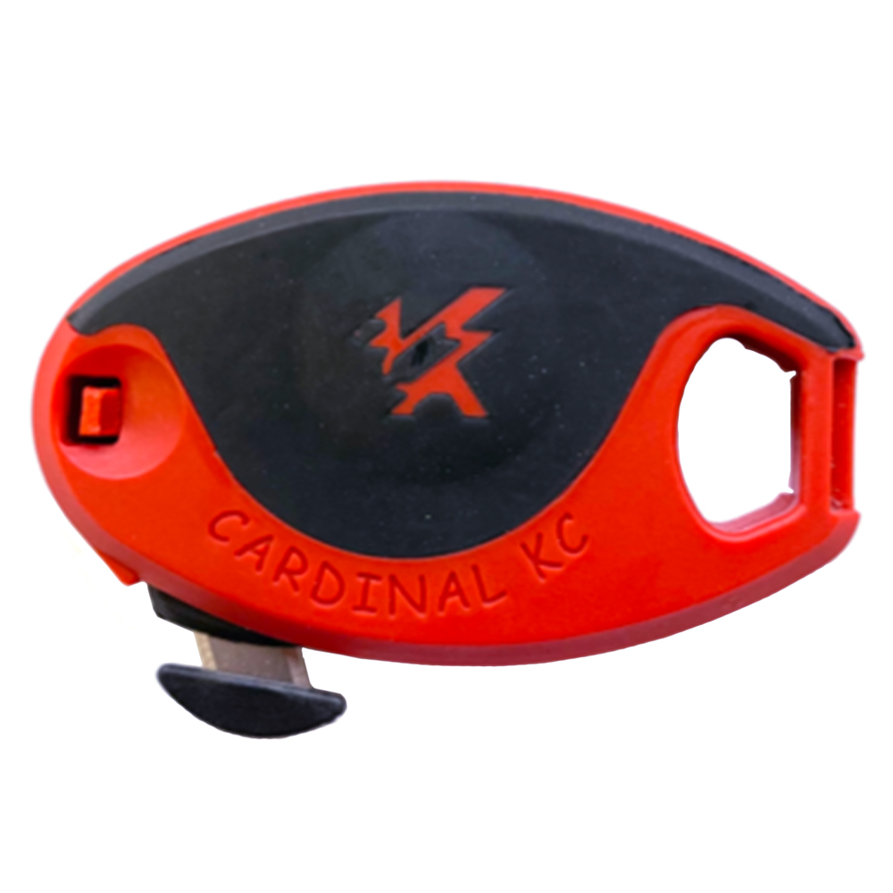 Cardinal Safety C-111KCR Cardinal Switch Mini Safety Utility Knife, Red