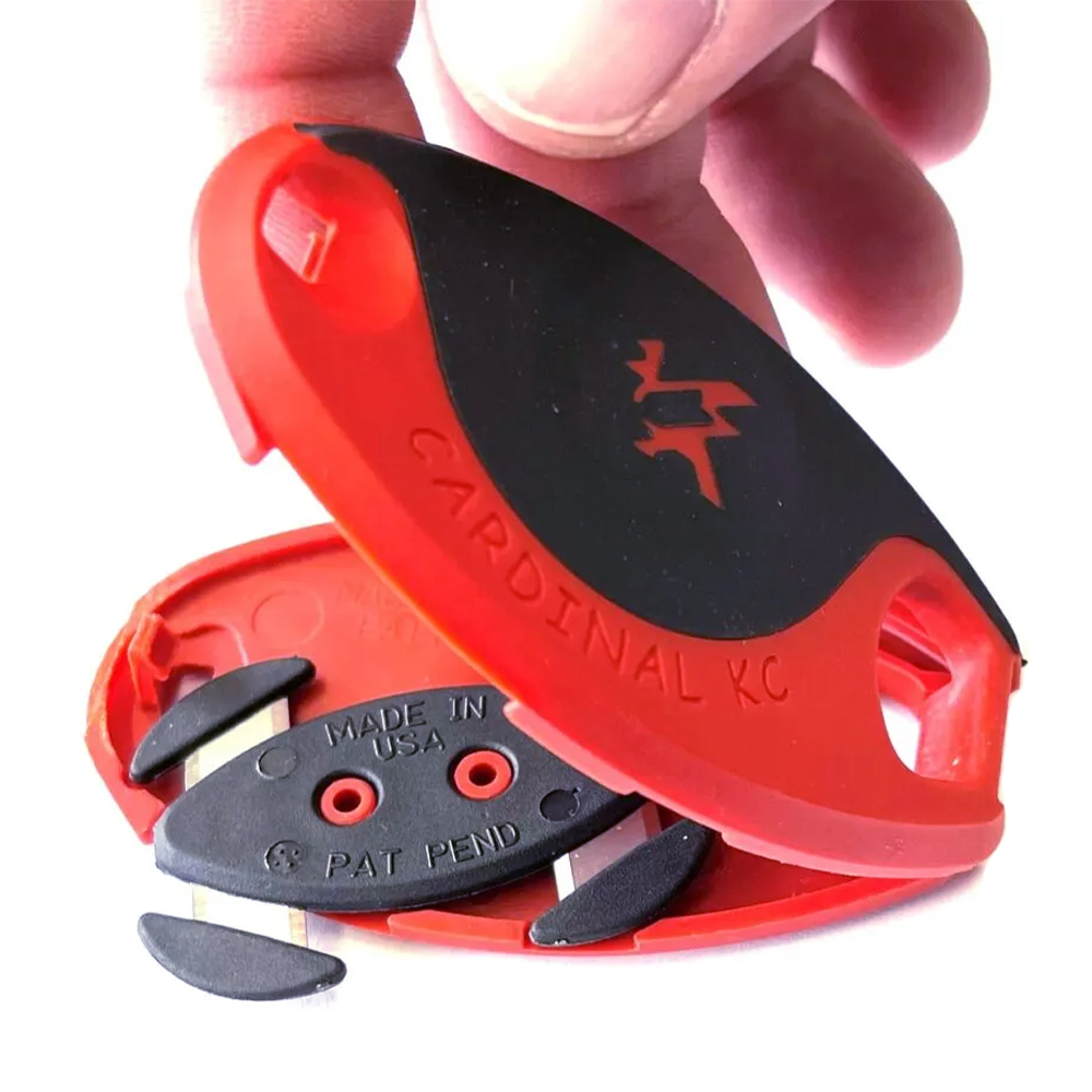 Cardinal Safety C-111KCR Cardinal Switch Mini Safety Utility Knife, Red