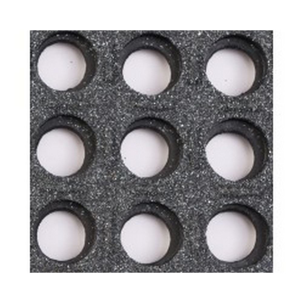 Apache Mills 39176092030000500 Grease Proof Red Kitchen Mat - 3x5