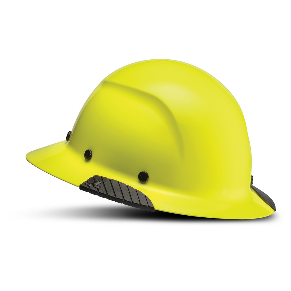 Lift Safety HDF-18HV DAX Fiber Resin Full Brim Hard Hat, Hi-Vis Yellow