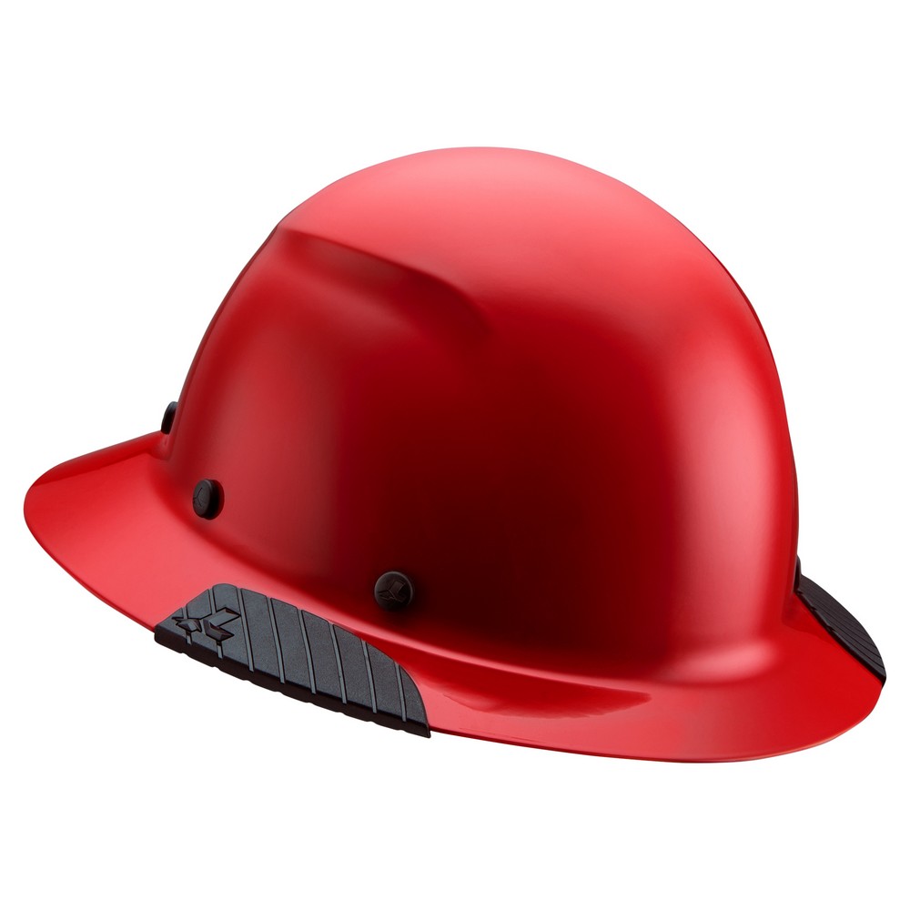 Lift Safety HDF-20RG DAX Fiber Resin Full Brim Hard Hat, Red