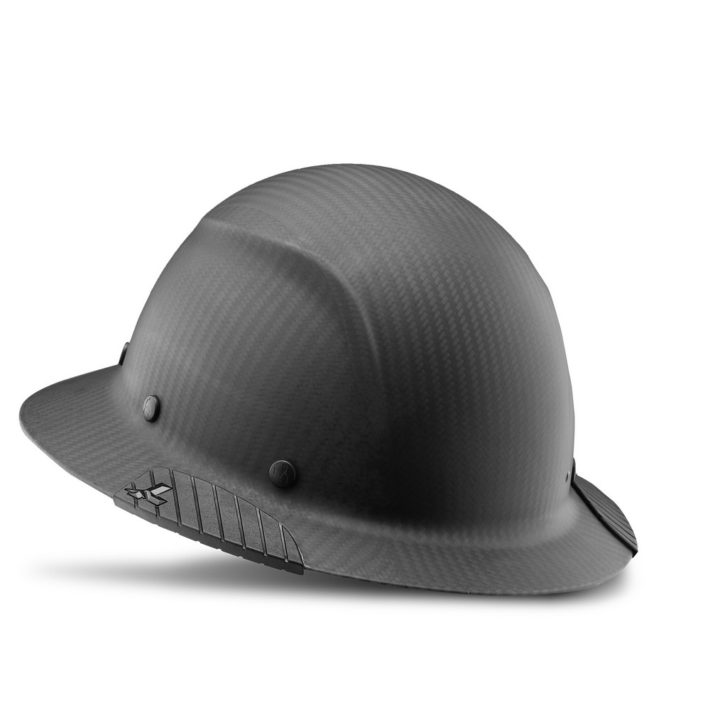 Lift Safety HDFM-17KG DAX Carbon Fiber Cap Style Hard Hat, Matte Black
