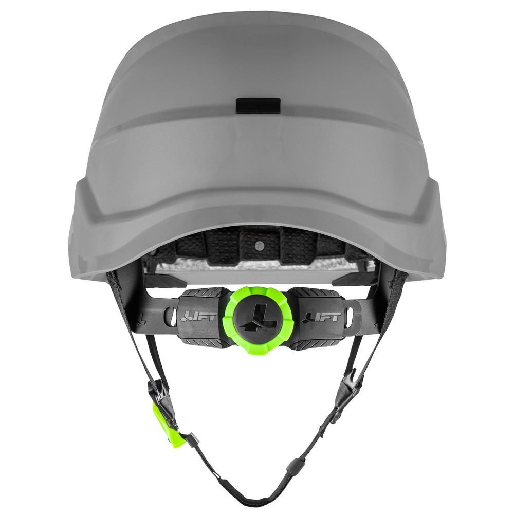 Lift Safety HRX-22YE2 RADIX Non-Vented Type II Safety Helmet, Grey