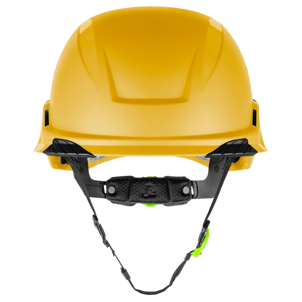Lift Safety HRX-22LE2 RADIX Non-Vented Type II Safety Helmet, Yellow