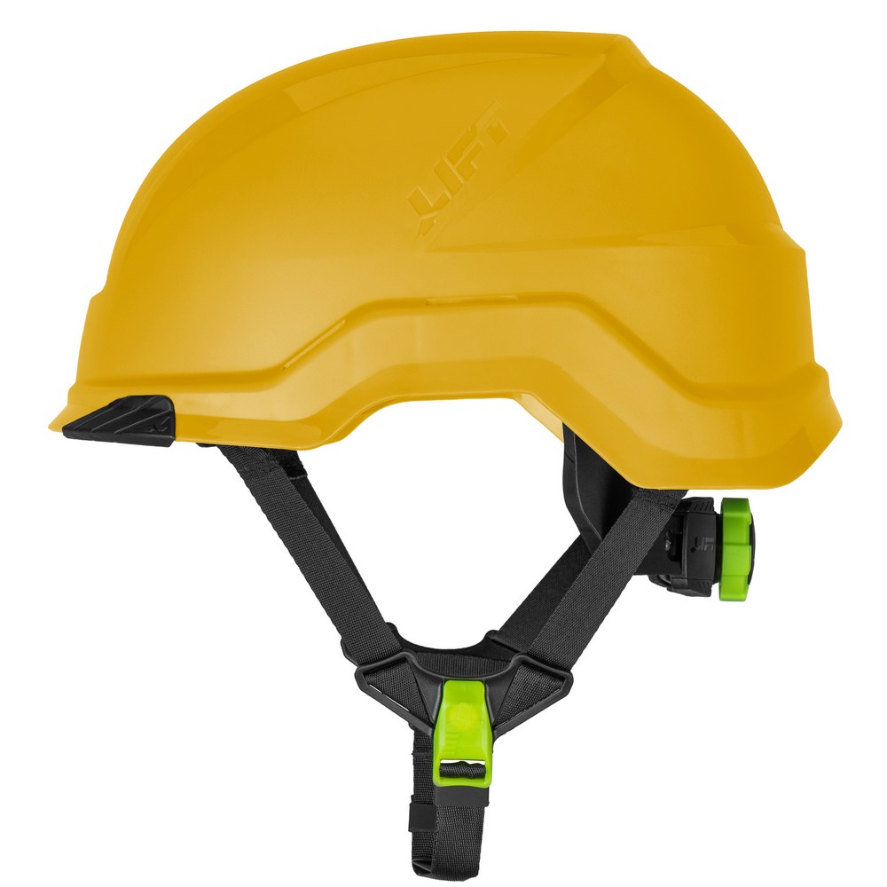 Lift Safety HRX-22LE2 RADIX Non-Vented Type II Safety Helmet, Yellow