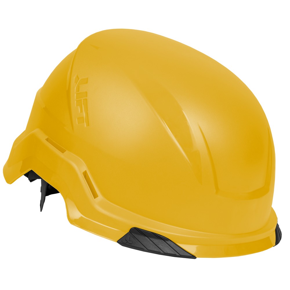 Lift Safety HRX-22LE2 RADIX Non-Vented Type II Safety Helmet, Yellow