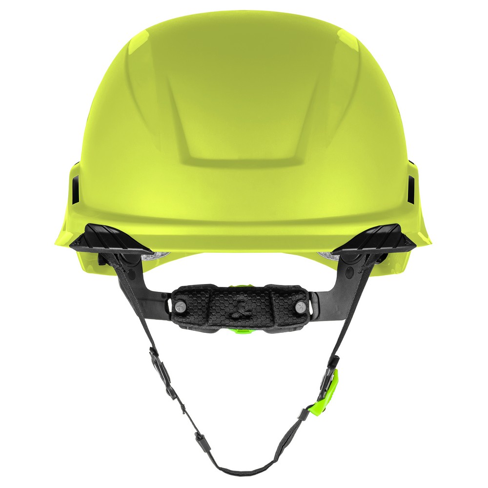 Lift Safety HRX-22HVE2 RADIX Non-Vented Type II Safety Helmet, Hi-Vis Yellow