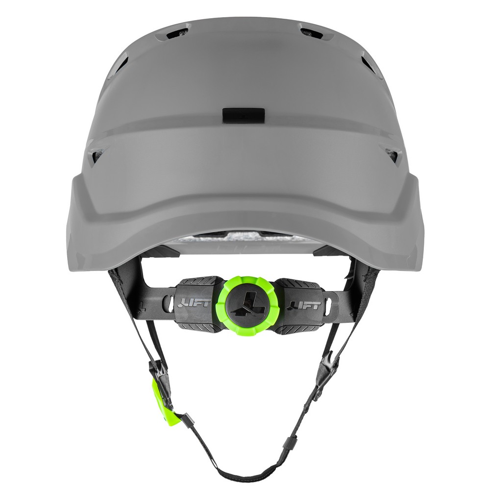 Lift Safety HRX-22YC2 RADIX Vented Type II Safety Helmet, Grey