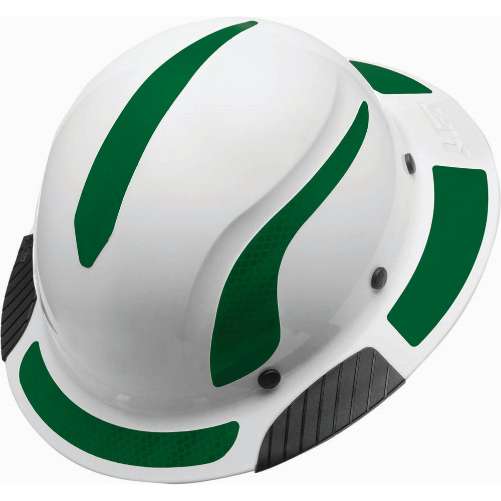 Lift Safety HDRD-20GN DAX Hard Hat Reflective Decals, Green