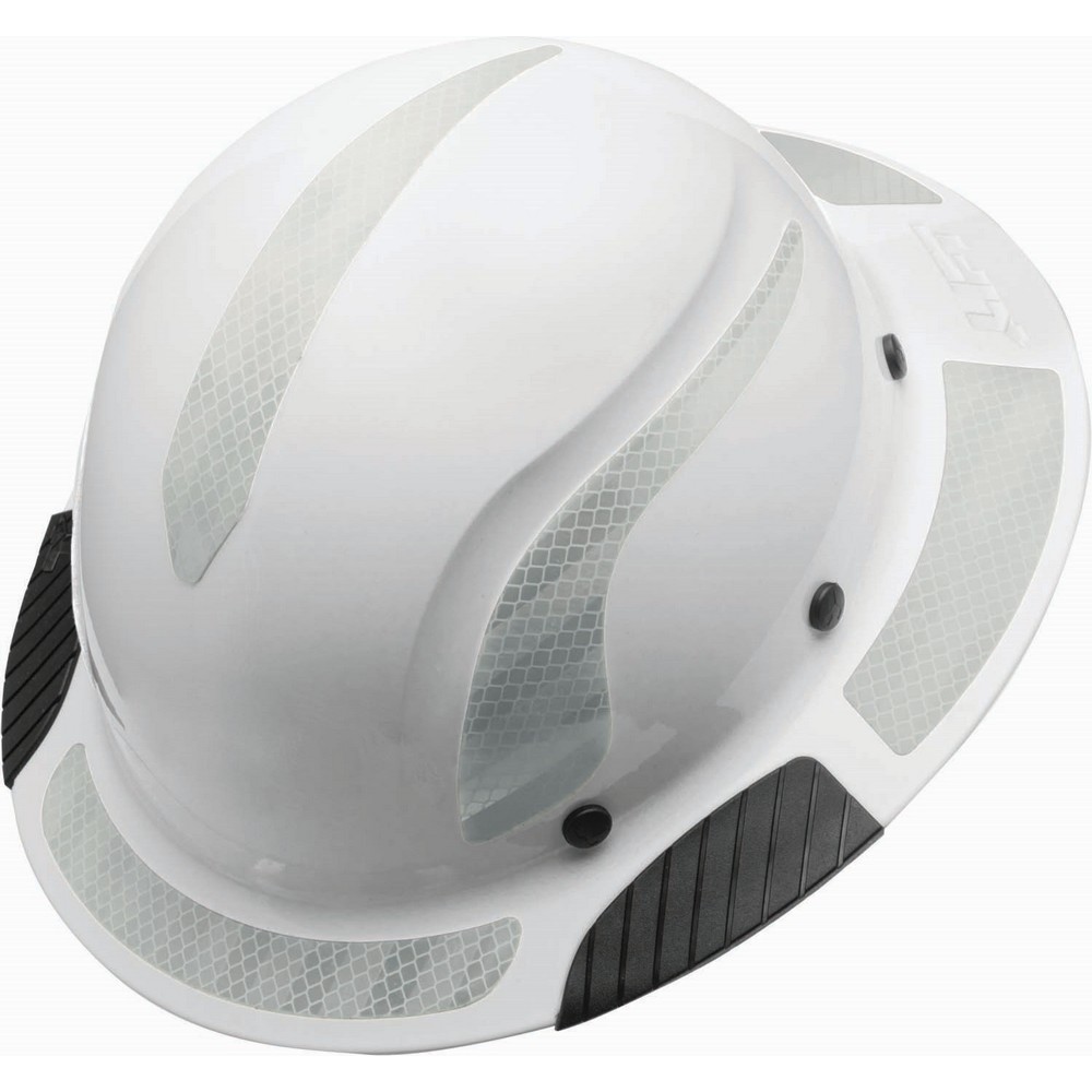 Lift Safety HDRD-20WH DAX Hard Hat Reflective Decals, White
