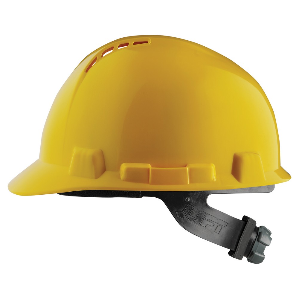 Lift Safety HBSC-7L Briggs Vented Short Brim Hard Hat Yellow
