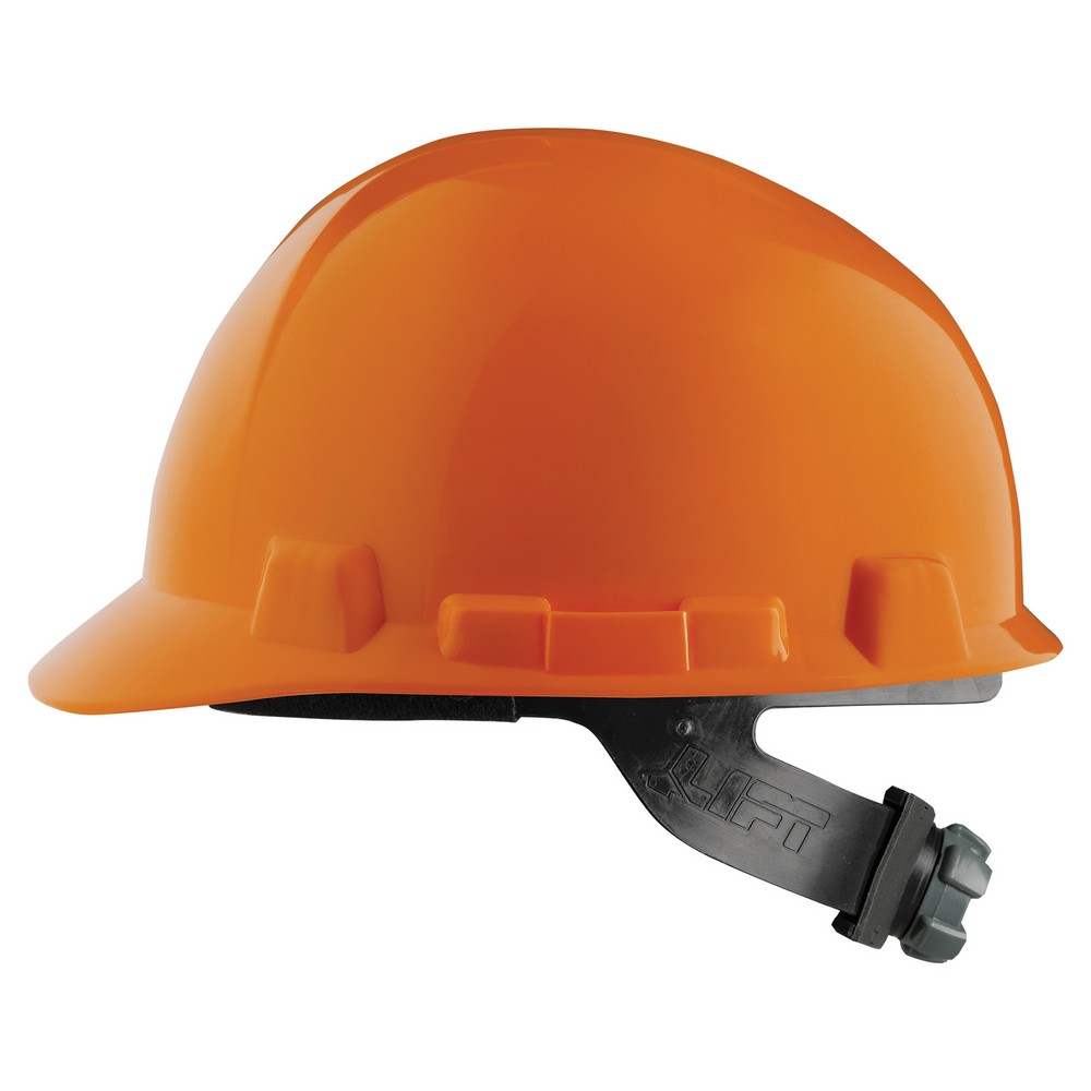 Lift Safety HBSE-7O Briggs Non-Vented Short Brim Hard Hat Orange