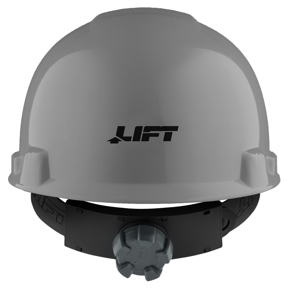 Lift Safety HBSE-7Y Briggs Non-Vented Short Brim Hard Hat Grey