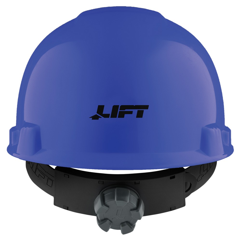 Lift Safety HBSE-7B Briggs Non-Vented Short Brim Hard Hat Blue