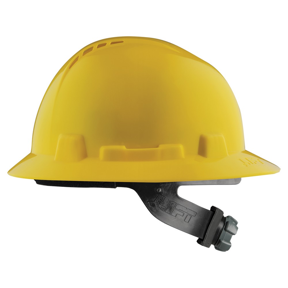 Lift Safety HBFC-7L Briggs Vented Full Brim Hard Hat Yellow