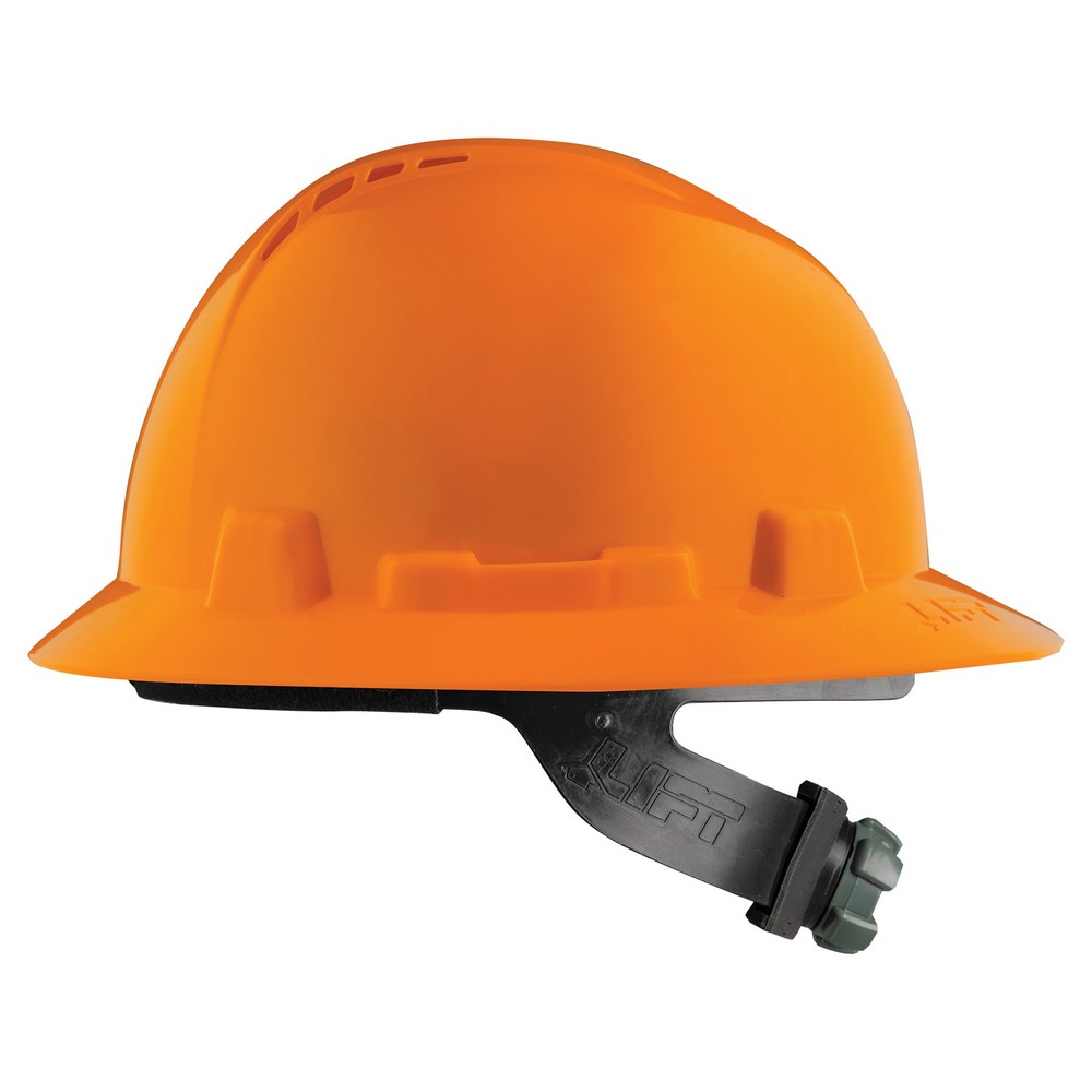 Lift Safety HBFC-7O Briggs Vented Full Brim Hard Hat Orange