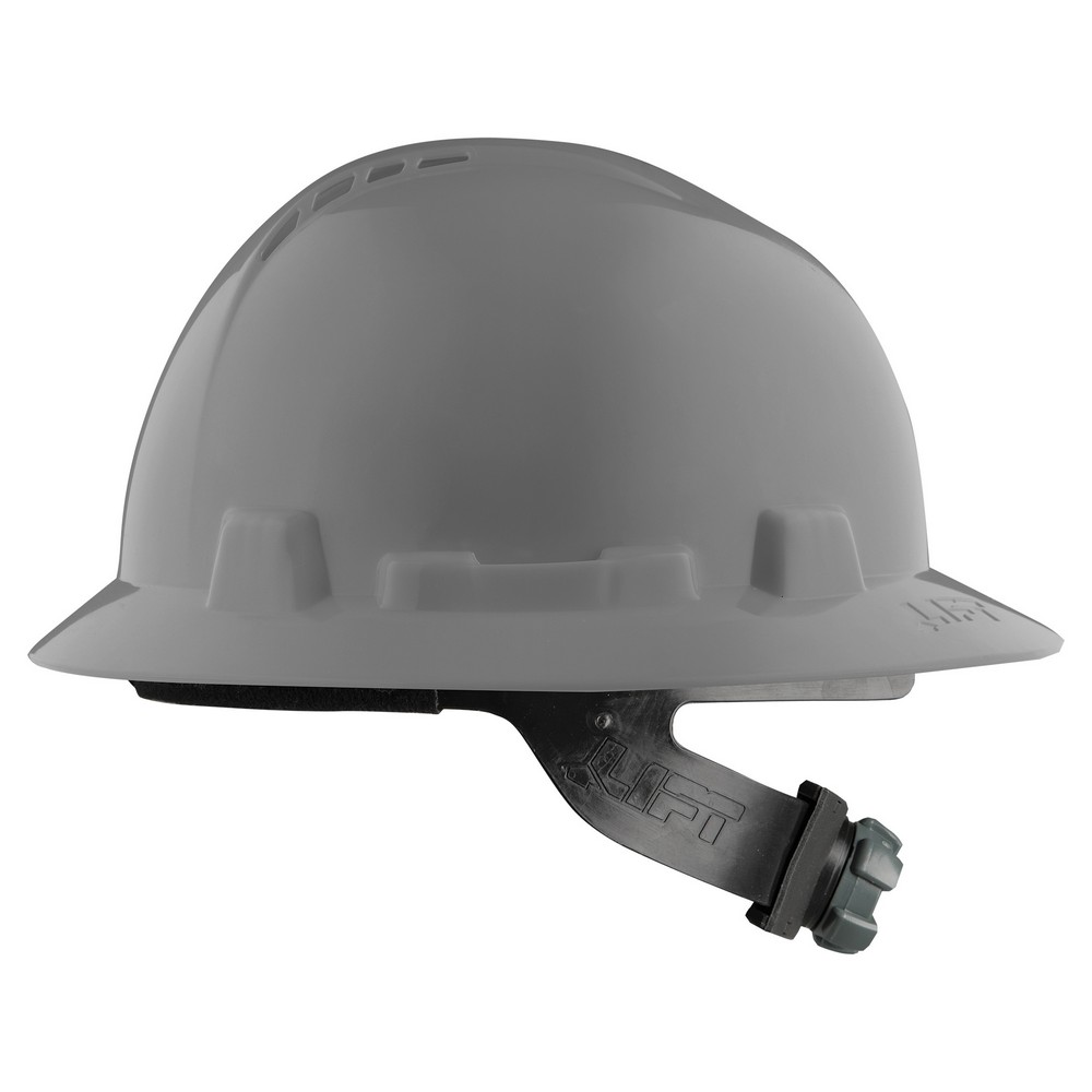 Lift Safety HBFC-7Y Briggs Vented Full Brim Hard Hat Grey